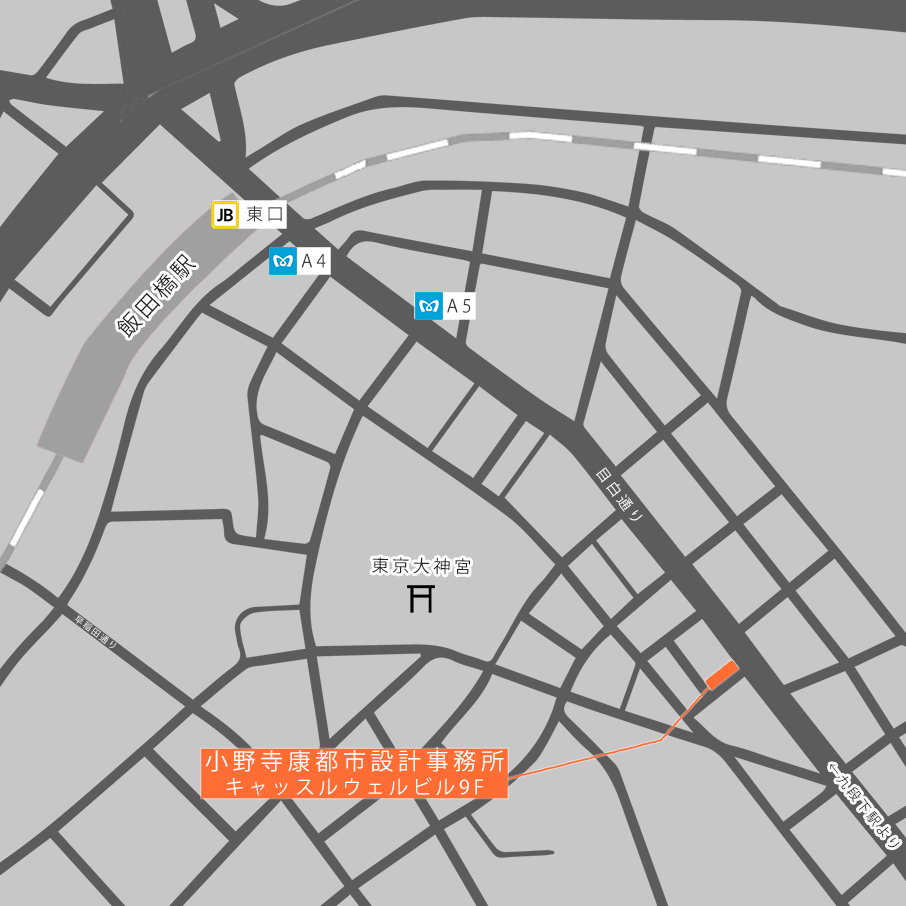 小野寺康都市設計事務所-地図